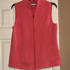 Kim Rogers Pink Vest medium